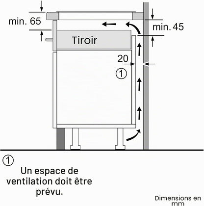 Siemens EH645BFB6E Stiftung Warentest Testsieger*, Iq300, Plaque De Cuisson À Induction, 60 Cm, Noir, Avec Cadre, Touchcontrol, Powerboost, Minuterie, Sécurité Enfant