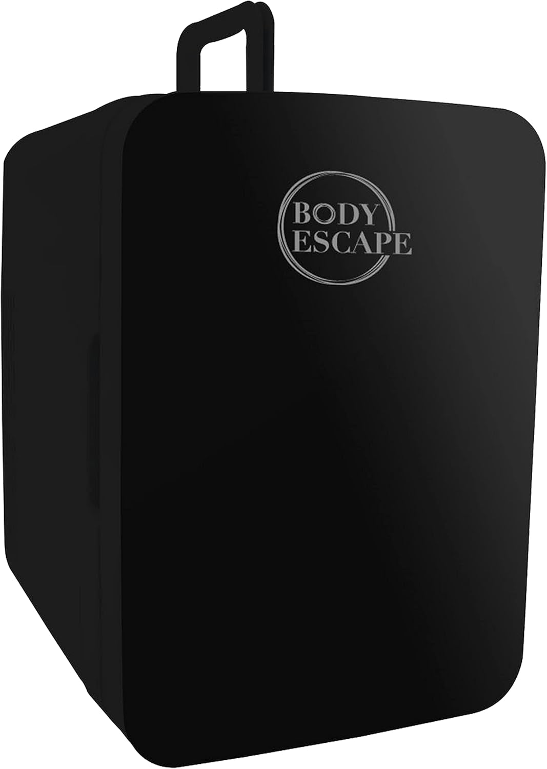 Body Escape Mini Réfrigérateur Pour Soins De La Peau Et Maquillage - Mini Réfrigérateurs Beauté À Porte En Verre - Réfrigérateur Portable, Compact, Et Silencieux Pour Le Maquillage - 10L - Noir