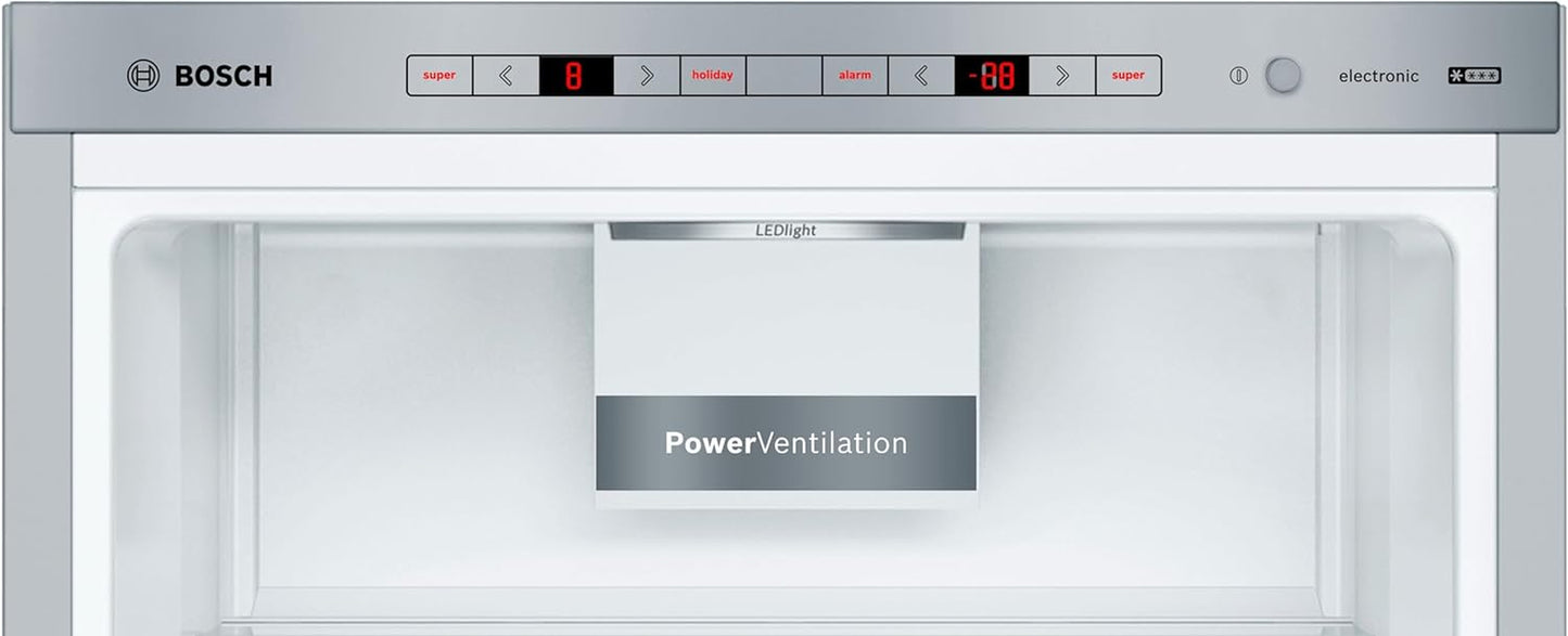KGE398IBP - Série 6, Réfrigérateur Combiné Pose-Libre, 201 X 60 Cm, Inox anti Trace De Doigts