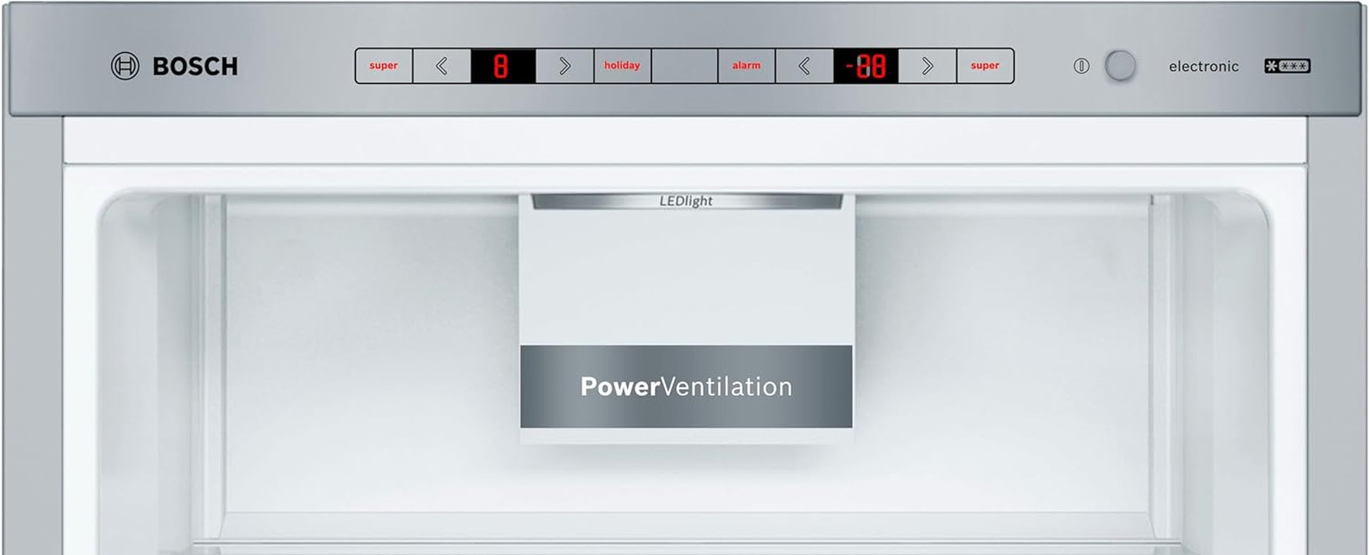 KGE398IBP - Série 6, Réfrigérateur Combiné Pose-Libre, 201 X 60 Cm, Inox anti Trace De Doigts