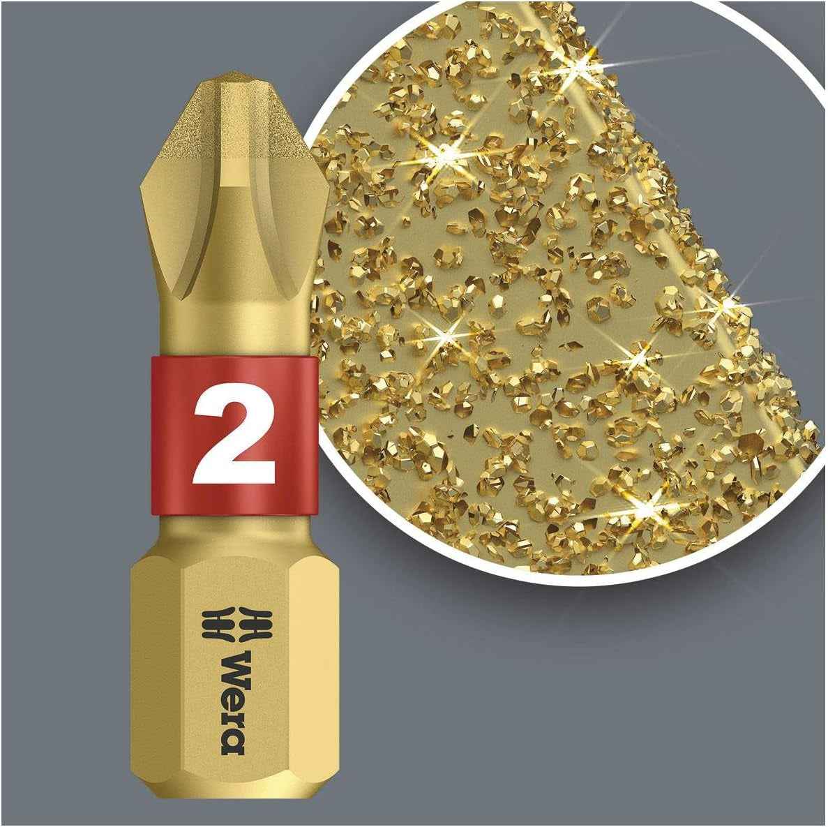 Bitorsion Embout Pour Vis Phillips À Revêtement Diamanté Ph3 X 25 Mm