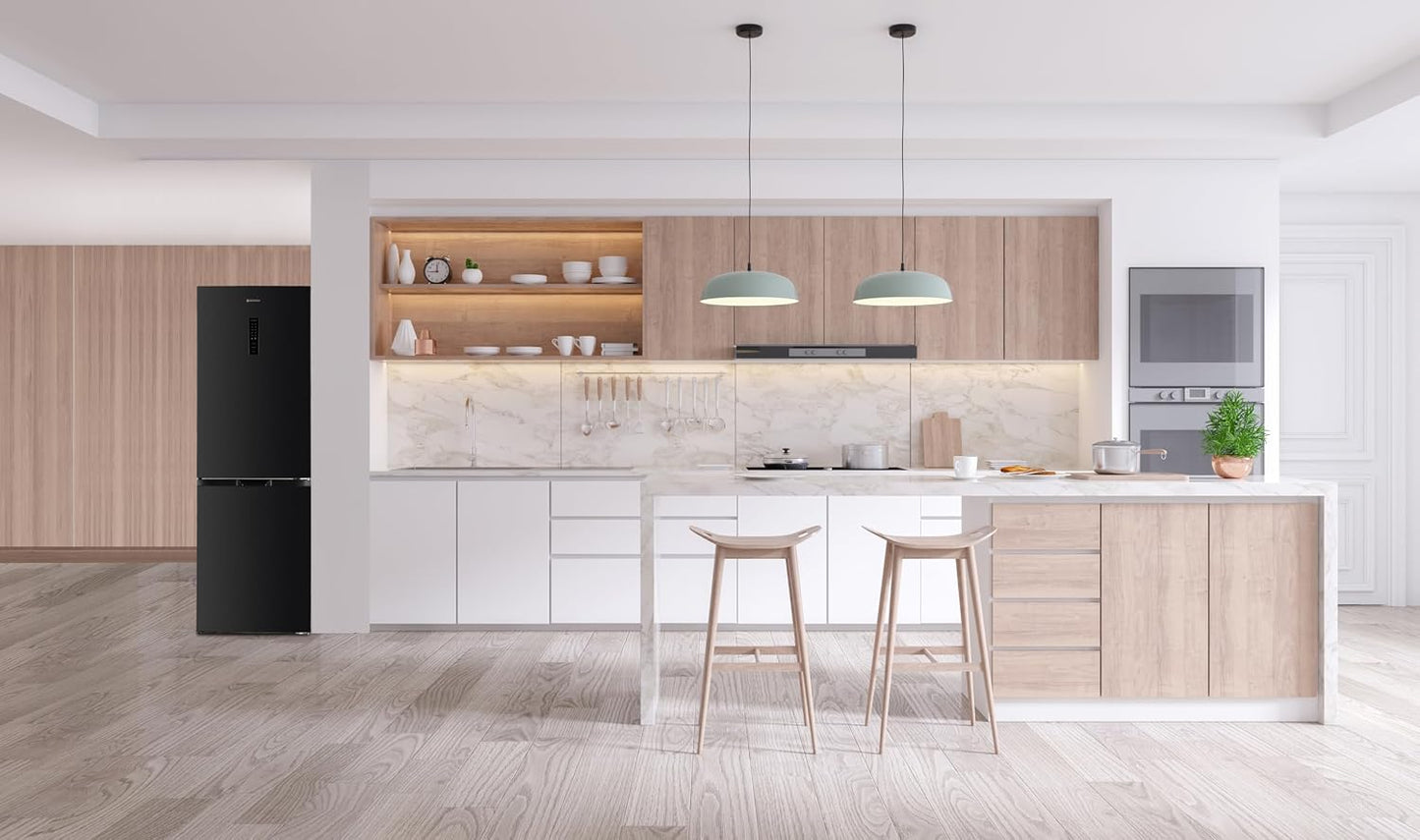 Réfrigérateur Combiné Congélateur Bas 323L GCB323NFDX - No Frost - Dark Inox