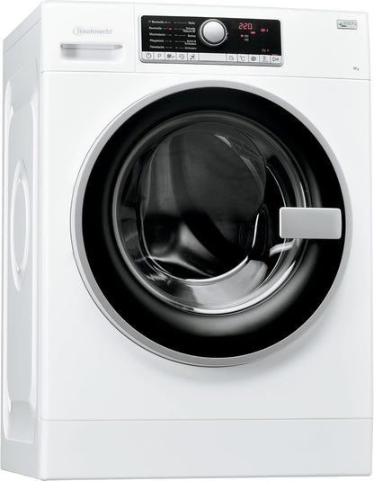 Bauknecht Wa Prime 854 Z Machine À Laver FL/A + + +/177 Kwh/An/1400 Tr/Min, 8 Kg/Ultra Silencieux Avec 48 Db/Zen Entraînement Direct/Blanc