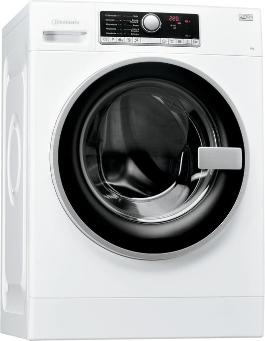 Bauknecht Wa Prime 854 Z Machine À Laver FL/A + + +/177 Kwh/An/1400 Tr/Min, 8 Kg/Ultra Silencieux Avec 48 Db/Zen Entraînement Direct/Blanc