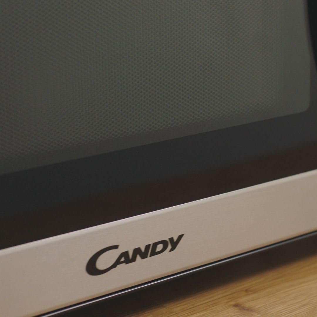 CMCA29EDLB Four Micro-Ondes Gril 1000W, Combiné À Chaleur Tournante, Grande Capacité 29L, Menus Pré-Programmés, Nettoyage Auto, Programmateur Digital, Fonction Décongélation, Noir Silver