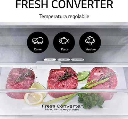 Bb62Pzggn Fridge Estate Class D 203 X 59.5 Non-Frost Stainless Steel