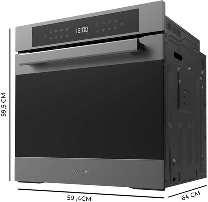 Four Encastrable Pyrolytique 60Cm Bolero Hexa P506000 Matt A+. 3400W, Capacité De 81L, 11 Fonctions Avec Airfryer Master, Pizza Master, 3D Cooking, Steam Base X2, Pyrolyse