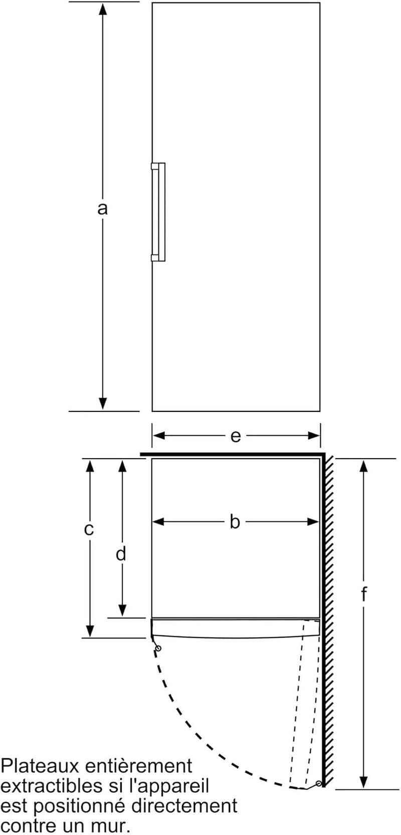 Bosch GSN58VWEV Série 4 - Congélateur, Pose-Libre, No Frost, Vario Zone | 191 X 70 Cm, Blanc, 366 L, Technologie Intelligent Inverter, Technologie Multi Airflow, Tiroir De Congélation XXL Big Box