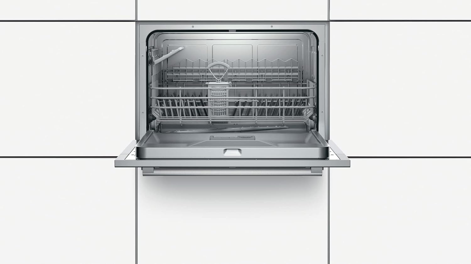 - SKE52M75EU - Série 6 - Lave-Vaisselle Modulaire - 60 Cm De Large - Protection Aquastop Contre Les Dommages Des Eaux - Système Hydraulique Activewater - Distribution Ciblée De L'Eau - Moteur