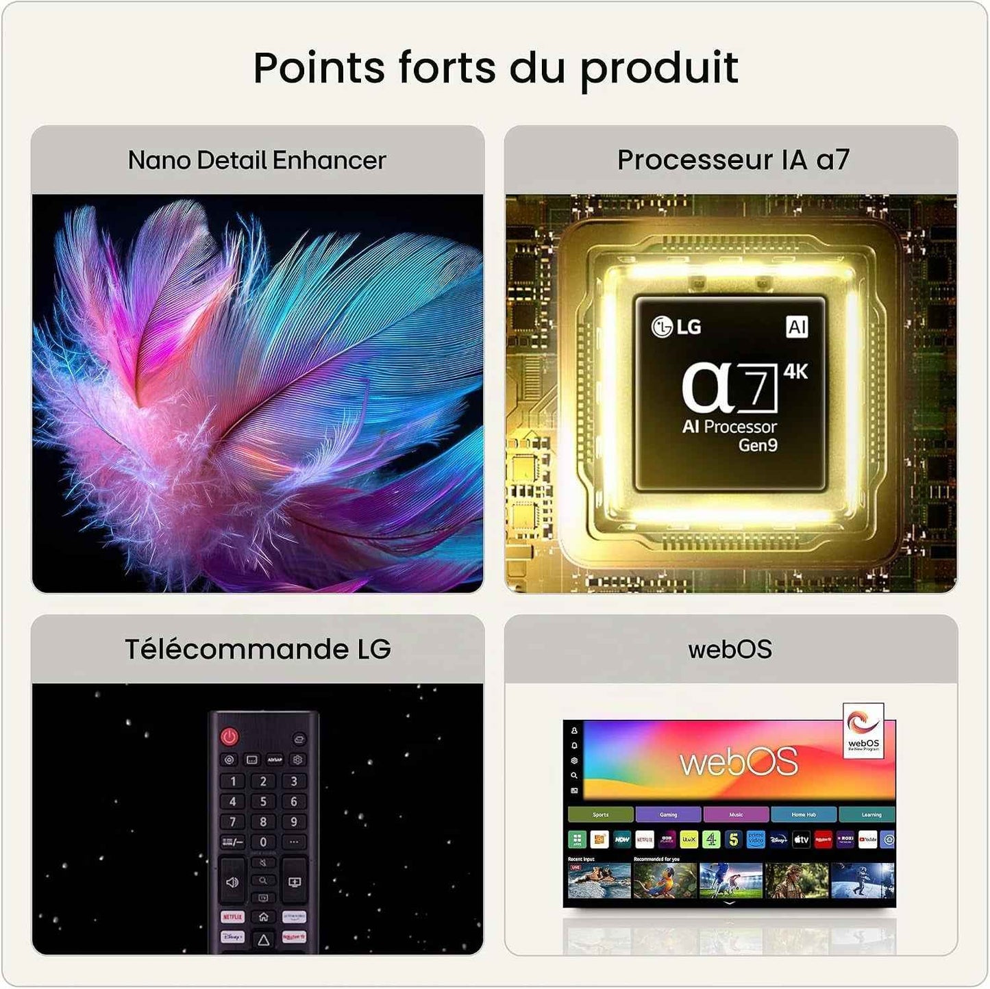 LG TV UHD AI 2026 | 65NU80 | 65'' (164Cm)