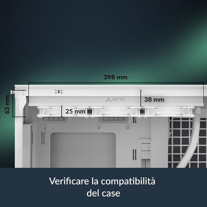 Liquid Freezer III Pro 360 A-RGB (Blanc) - Refroidisseur À Eau CPU