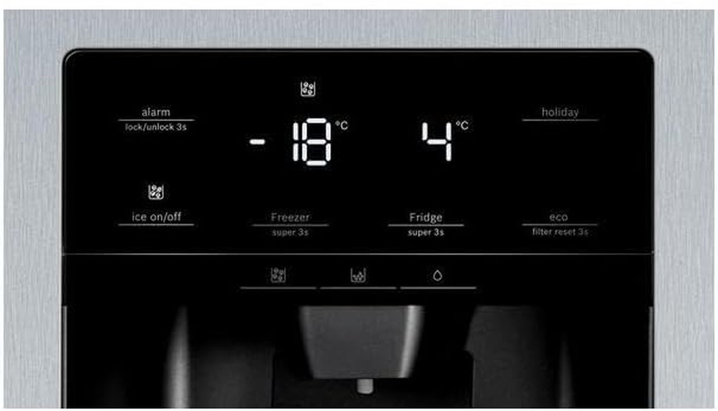 Réfrigérateurs Américains 531L Froid Ventilé  90,8Cm E, KAG93AIEP