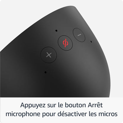 Echo Spot (Nouvelle Génération) | Réveil Connecté Avec Un Son De Qualité | Noir, Avec Accès Anticipé À Alexa+
