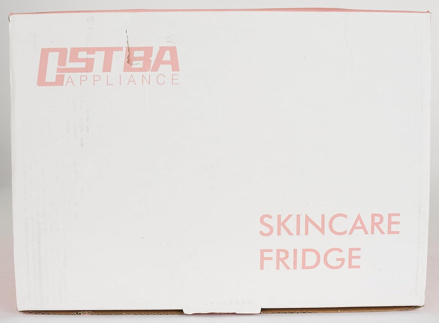 OSTBA APPLIANCE Mini Frigo Portable, 4 Litres /6 Boîtes Boissons & Soin De La Peau Mini Petit Frigo Pour Chambre, Voiture, Bureau, Deux Vitesses - Refroidisseur Et Réchauffeur (Rose)