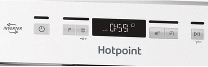 Hotpoint HSFC 3T127 C Lave-Vaisselle Autonome 10 Places A++ - Lave-Vaisselles (Autonome, Compact (45 Cm), Blanc, Blanc, Tactil, LED)