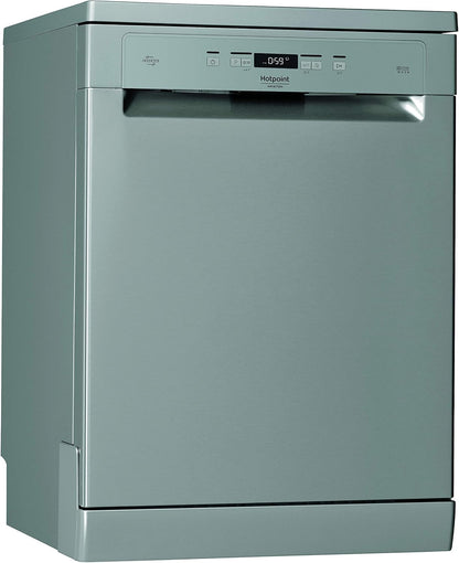 Hotpoint HFC 3C26 CW X, Lave-Vaisselle Vertical, 14 Places, Troisième Panier, Inox