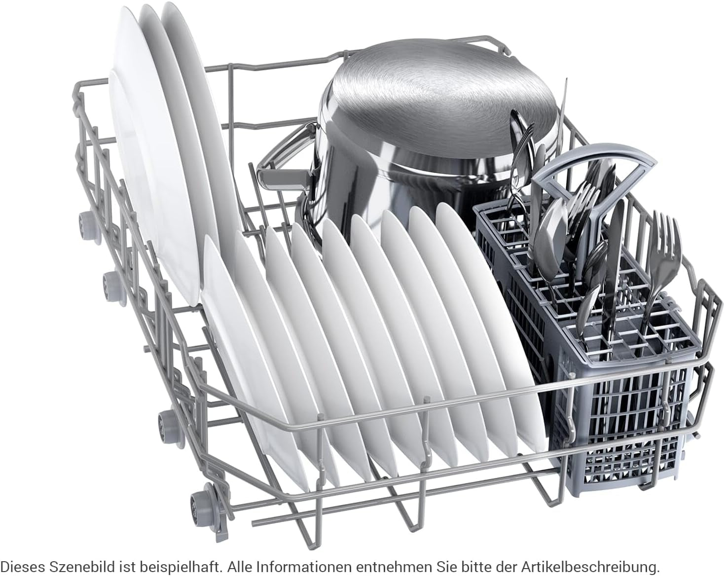 SPV2HKX42E - Série 2 - Lave-Vaisselle Tout Intégrable - 45 Cm - 10 Couverts - Home Connect &  Four Encastrable Série 4-60 X 60 Cm - HBA553BR0 - Four Multi-Fonctions À Air Chaud 3D