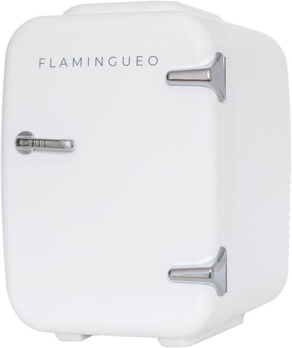 Mini Frigo 4L - Petit Frigo, Mini Frigo De Chambre 12V/220V, Mini Frigo Cosmetique, Fonction Chaud Et Froid, Refrigerateur Petit, Frigo Bar