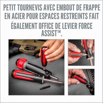 Kit D'Outils D'Artillerie : Jeu D'Embouts Gun Smith Avec Embouts Hexagonaux, Phillips Et Torx, Tournevis Magnétique De Précision Avec Tournevis LED Et Petit Tournevis, Tournevis