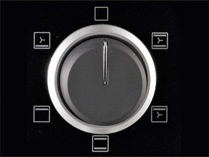 FC215MW - Mini-Four À Poser – 1380 W – 5 Modes De Cuisson Sur 3 Niveaux : Chaleur Tournante, Convection Naturelle, Grill, Grill Ventilé Et Sole – Accessoires : Pince, Lèchefrite, Grille