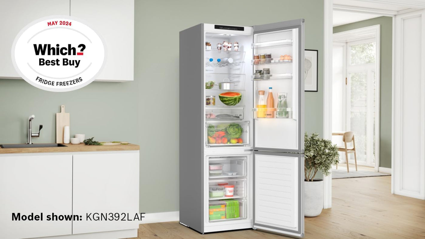 Série 4 KGN392LAF 70/30 Réfrigérateur Congélateur Acier Inoxydable Classe A