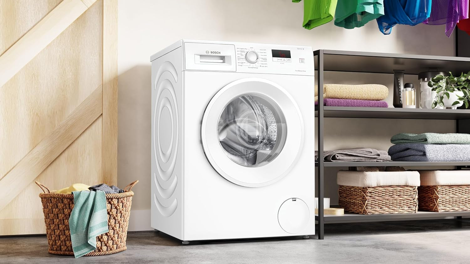 WGE03207FR Lave-Linge Pose-Libe - Série 2-8 Kg - 1200 Trs/Min - 47L- Blanc