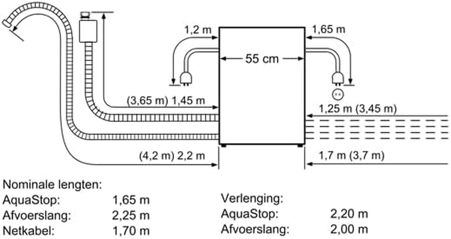 - SKE52M75EU - Série 6 - Lave-Vaisselle Modulaire - 60 Cm De Large - Protection Aquastop Contre Les Dommages Des Eaux - Système Hydraulique Activewater - Distribution Ciblée De L'Eau - Moteur