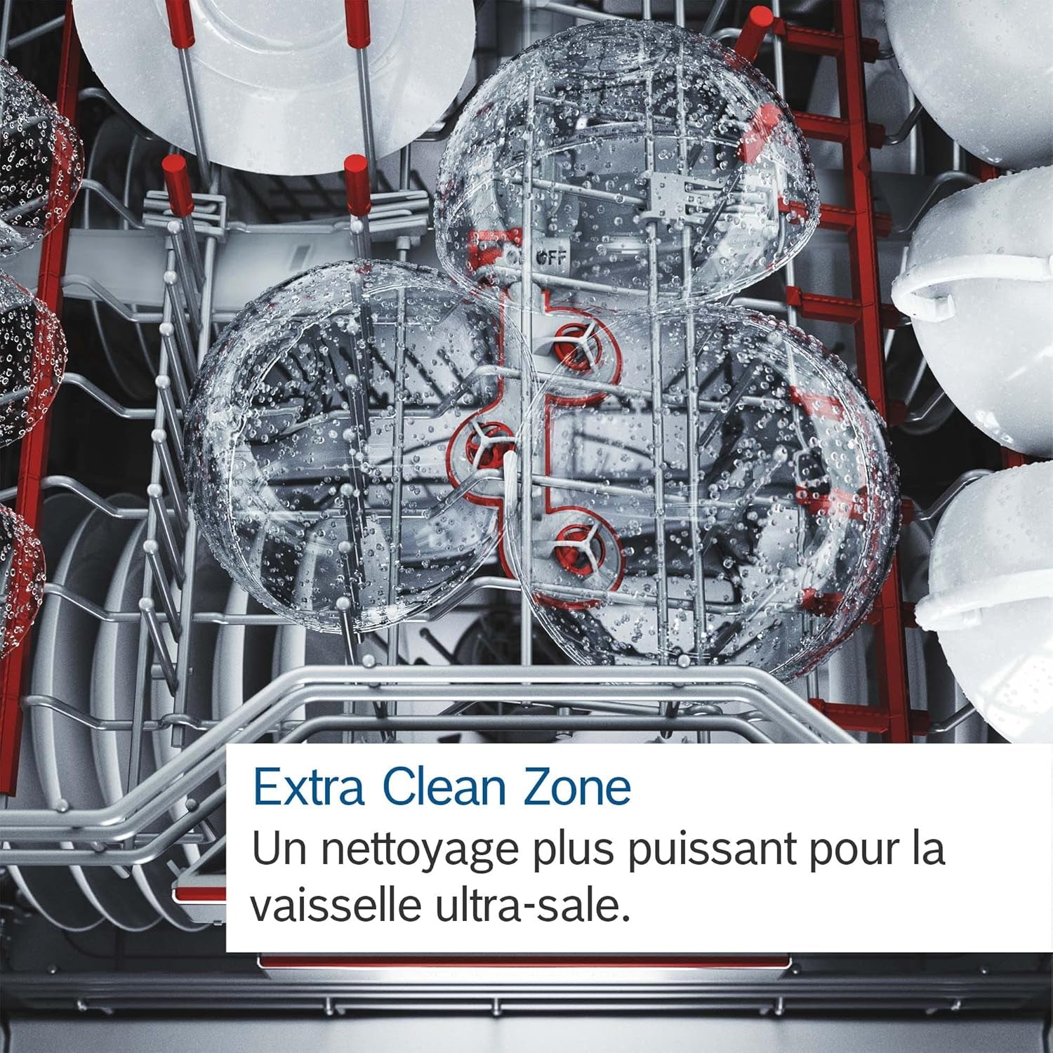 SMS6ECW93E - Série 6 - Lave-Vaisselle Pose-Libre - Home Connect - 13 Couverts - Silence plus 40 Db - Blanc