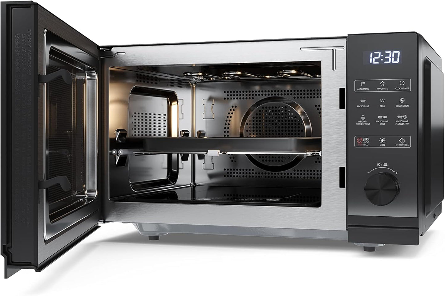 YC-GC52BEB Four À Micro-Ondes De 25 Litres Avec Gril Et Convection