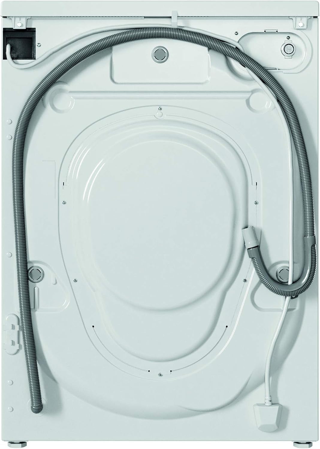EWC 61051 W IT N - Machine À Laver 6 Kg Libre Installation, Charge Avant. Centrifugeuse 1000 Tours Par Minute - Largeur 59,5 Cm, Profondeur 51,7 Cm, Hauteur 85 Cm, Classe Énergétique F