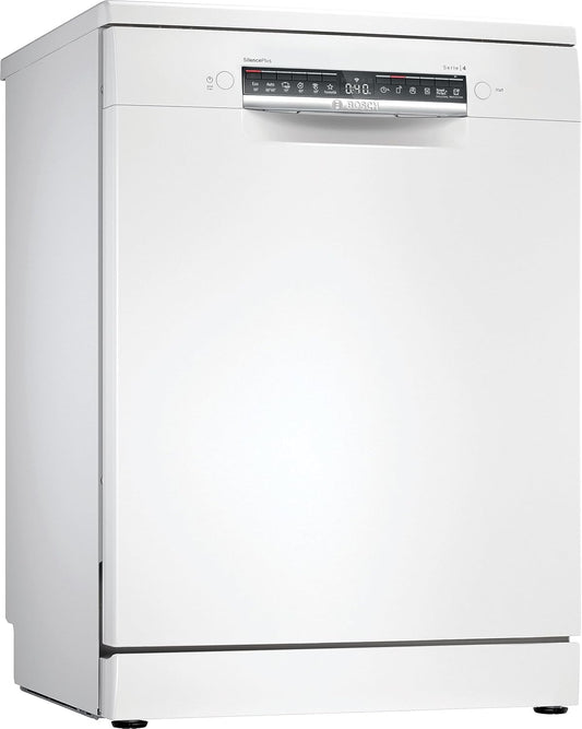 SMS4EMW01E - Série 4 - Lave-Vaisselle Pose-Libre - 60 Cm - 14 Couverts - Silence plus 42 Db - Blanc