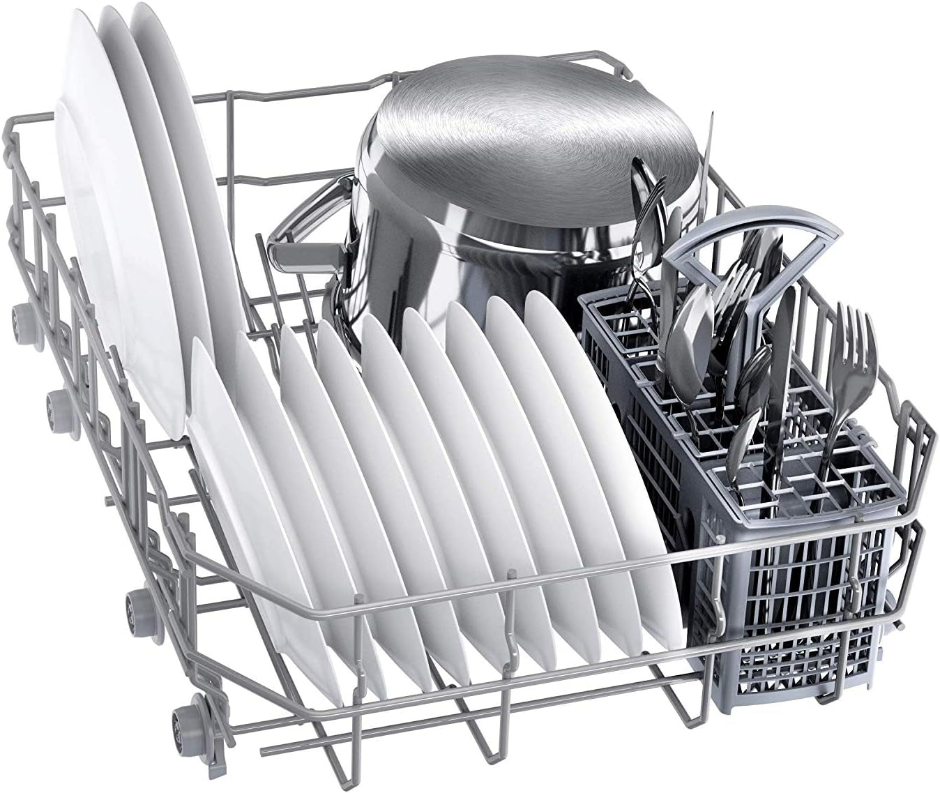 SPS2IKW04E - Série 2 - Lave-Vaisselle Pose-Libre - 45Cm - Home Connect - 9 Couverts - Moteur Ecosilence - Blanc