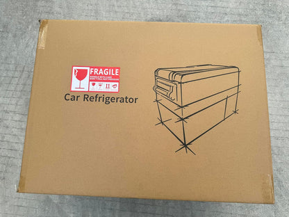 Réfrigérateur Portable À Compression 45 L,Réfrigérateur De Voiture 693 X 345 X 456 Mm，Mini Frigo Glacière Électrique 60W Réfrigération Rapide Conduite Sécurisée Pour Maison/Voiture/Camping