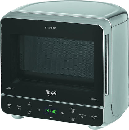 Whirlpool MAX 38 SL Four À Micro-Ondes Fonction Jet Start / 3D Coloris Argent 700 W / 13 L (Import Allemagne)