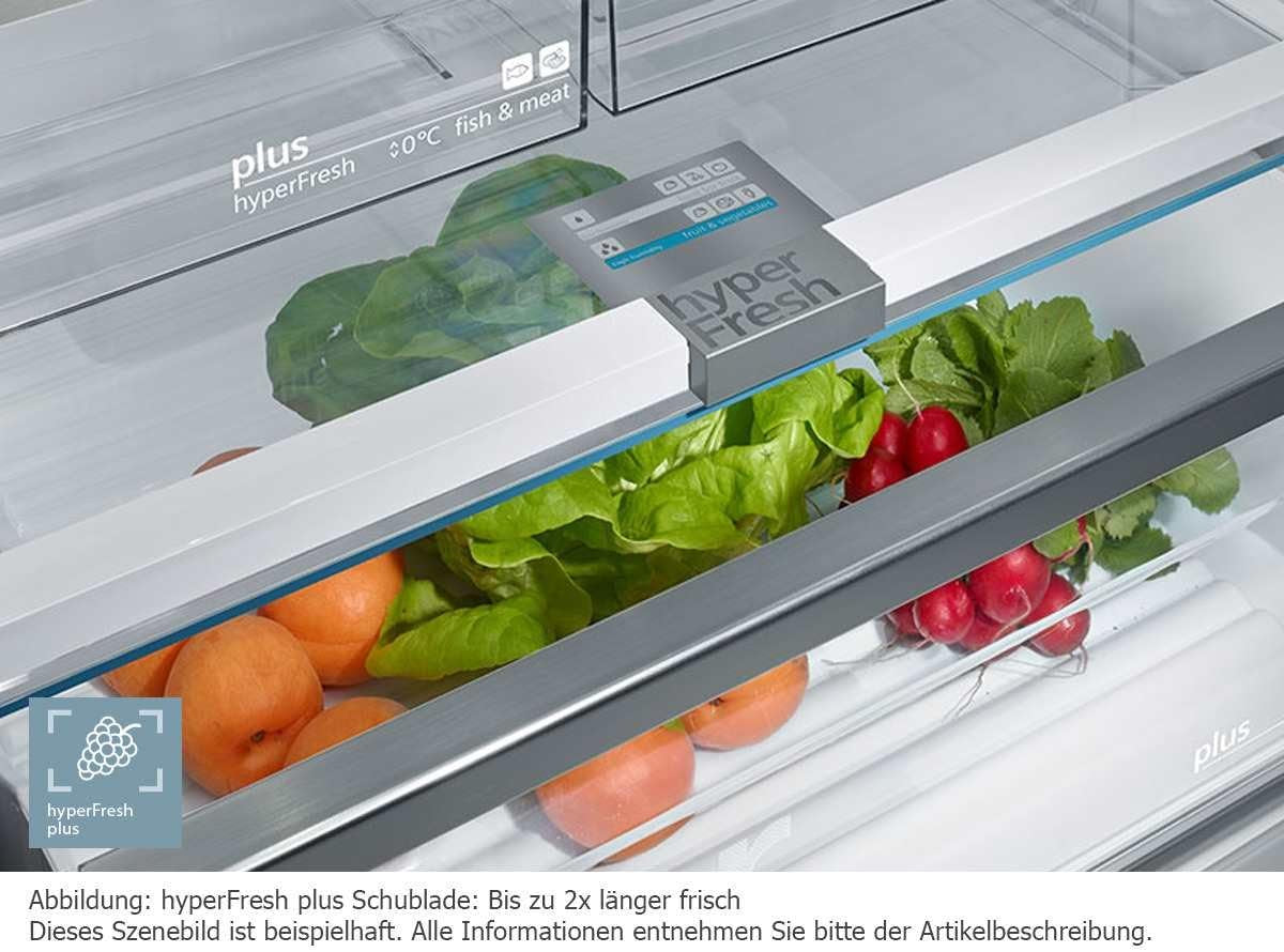 Ka99Nbi30 Side by Side Réfrigérateur/Congélateur En Acier Inoxydable