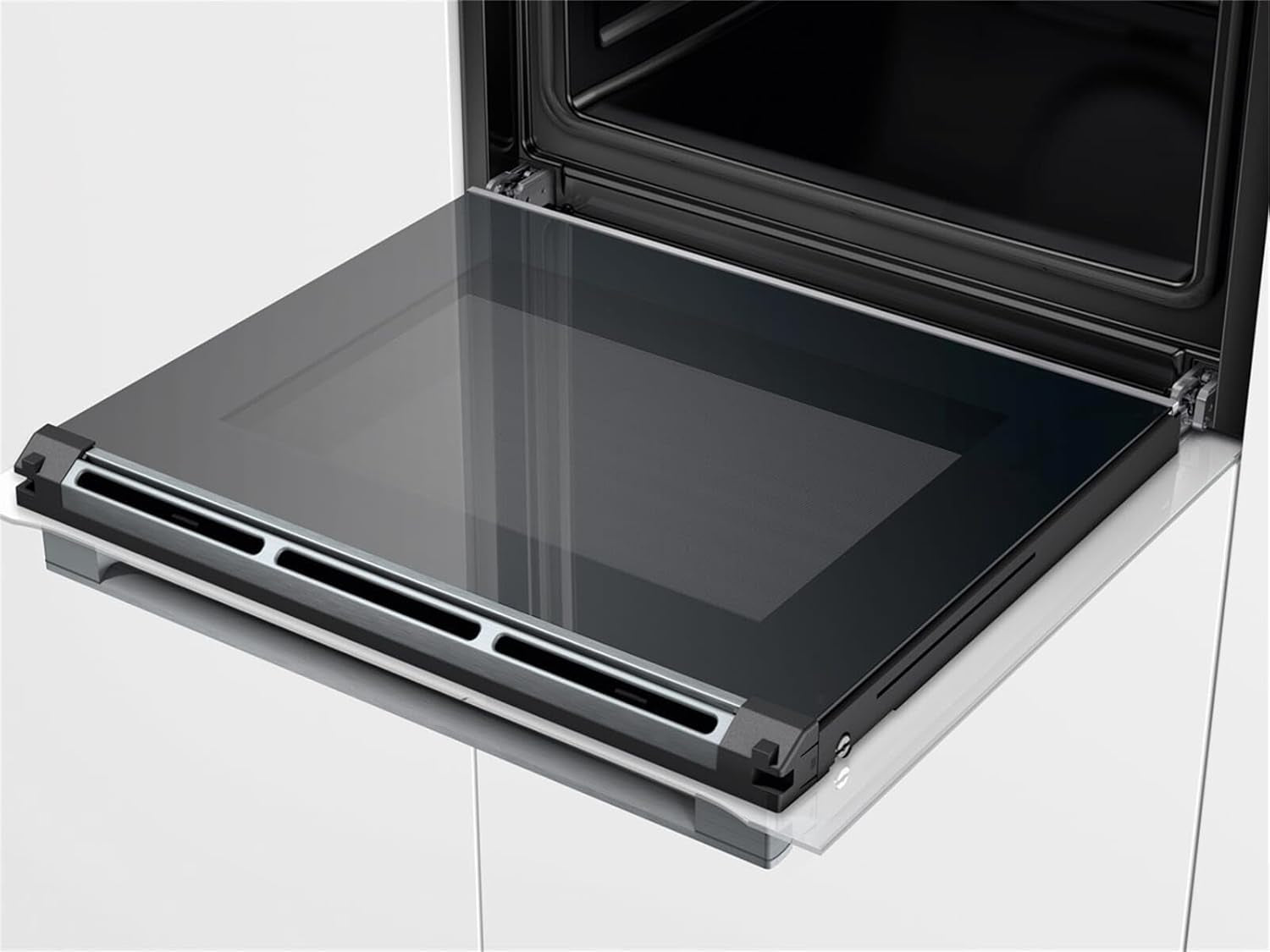 HBG675BB1 Série 8 Four Électrique À Encastrer/A / 71 L/Noir/Air Chaud plus 4D Weiß