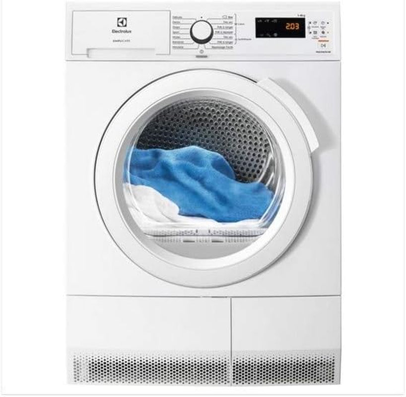 EW6C4853SC Sèche-Linge Autonome Charge Avant Blanc 8 Kg B - Sèche-Linge (Autonome, Charge Avant, Condensation, Blanc, Rotatif, Droite)