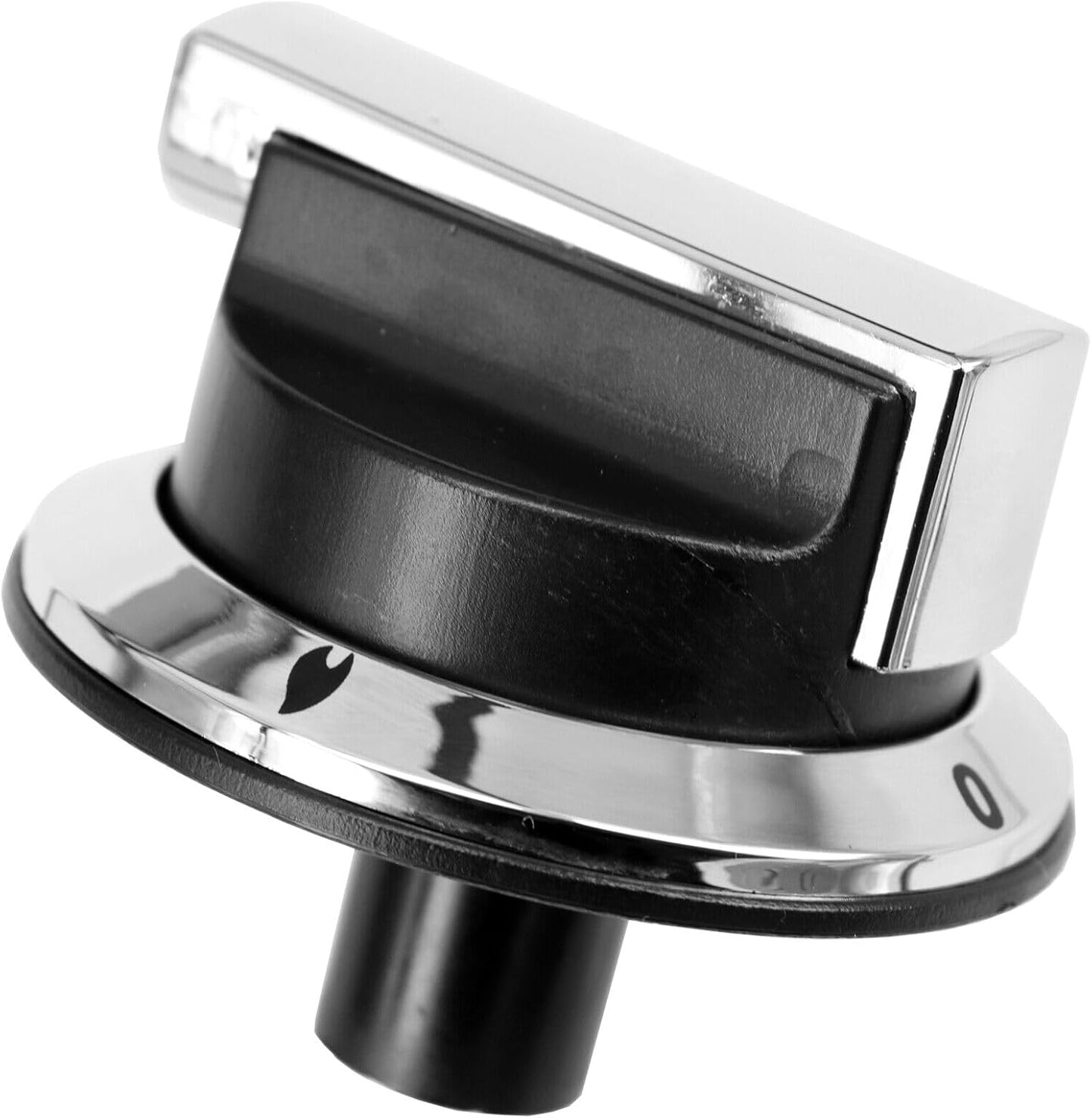 Lot De 3 Boutons De Commande Compatibles Avec Four/Cuisinière Rangemaster 90 100 110 DF Elite Professional - Noir/Chromé
