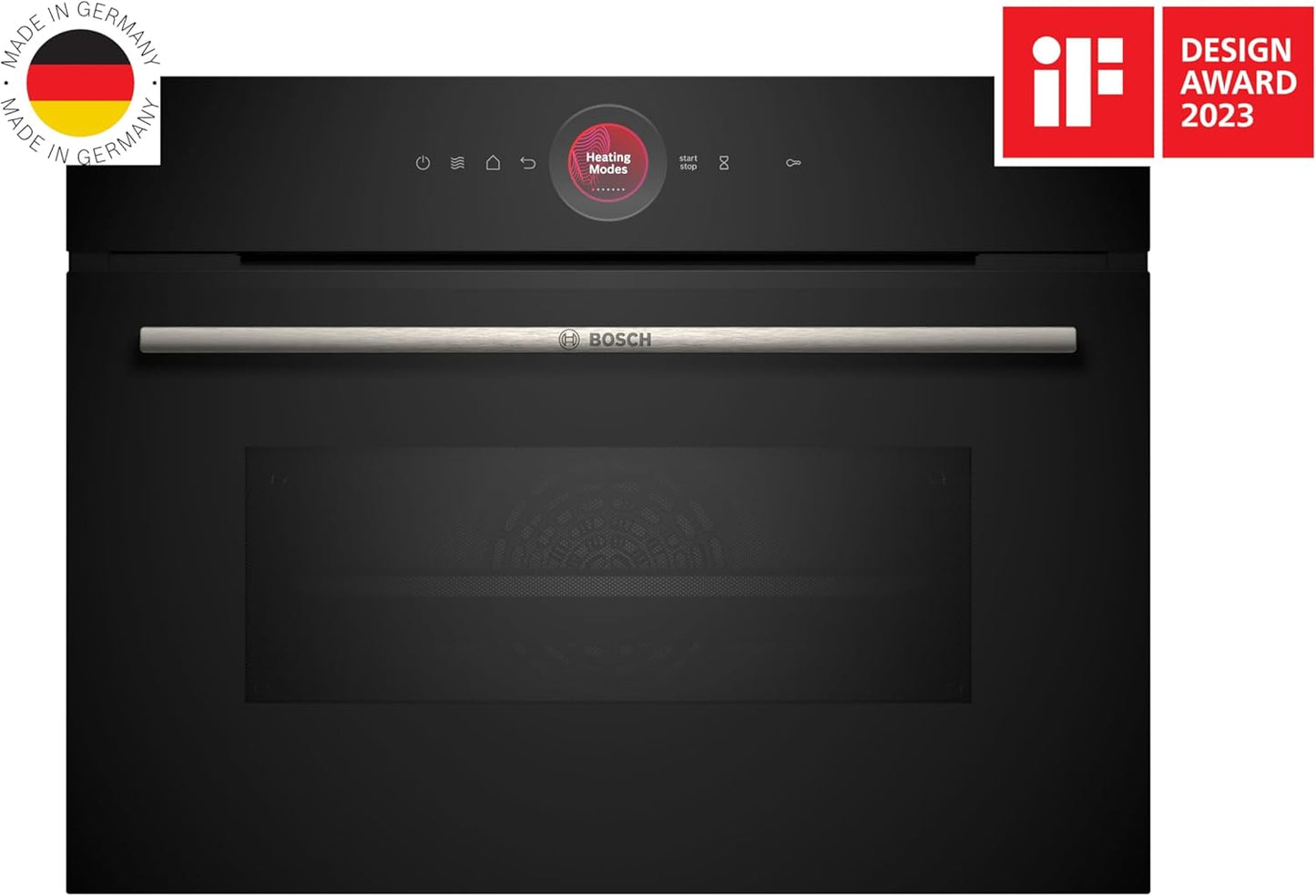 Four Combiné Micro-Ondes Encastrable Softclose -  SER8 CMG7241B1 Noir - Vol Four 45L - 16 Modes Cuissons - 455 X 594 X 548