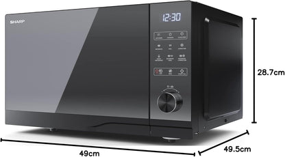 YC-GC52BEB Four À Micro-Ondes De 25 Litres Avec Gril Et Convection