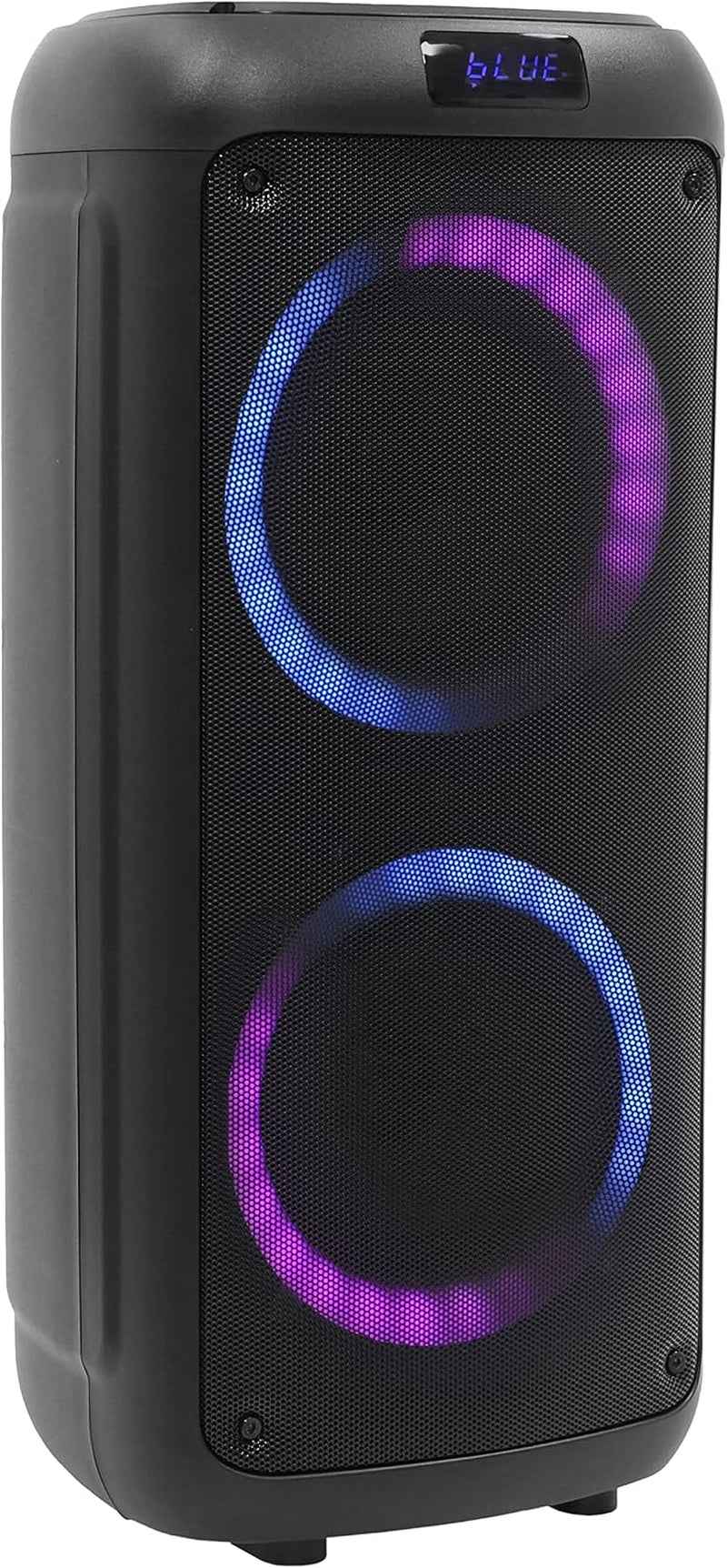Boomtone DJ Boomaster 300 Enceinte Bluetooth Lumineuse LED Portable Puissante 250W, Enceinte Karaoke, Bluetooth Sans Fil, TWS, Rechargeable USB, Tuner, Lecteur Usb/Carte SD. Télécommande Fournie