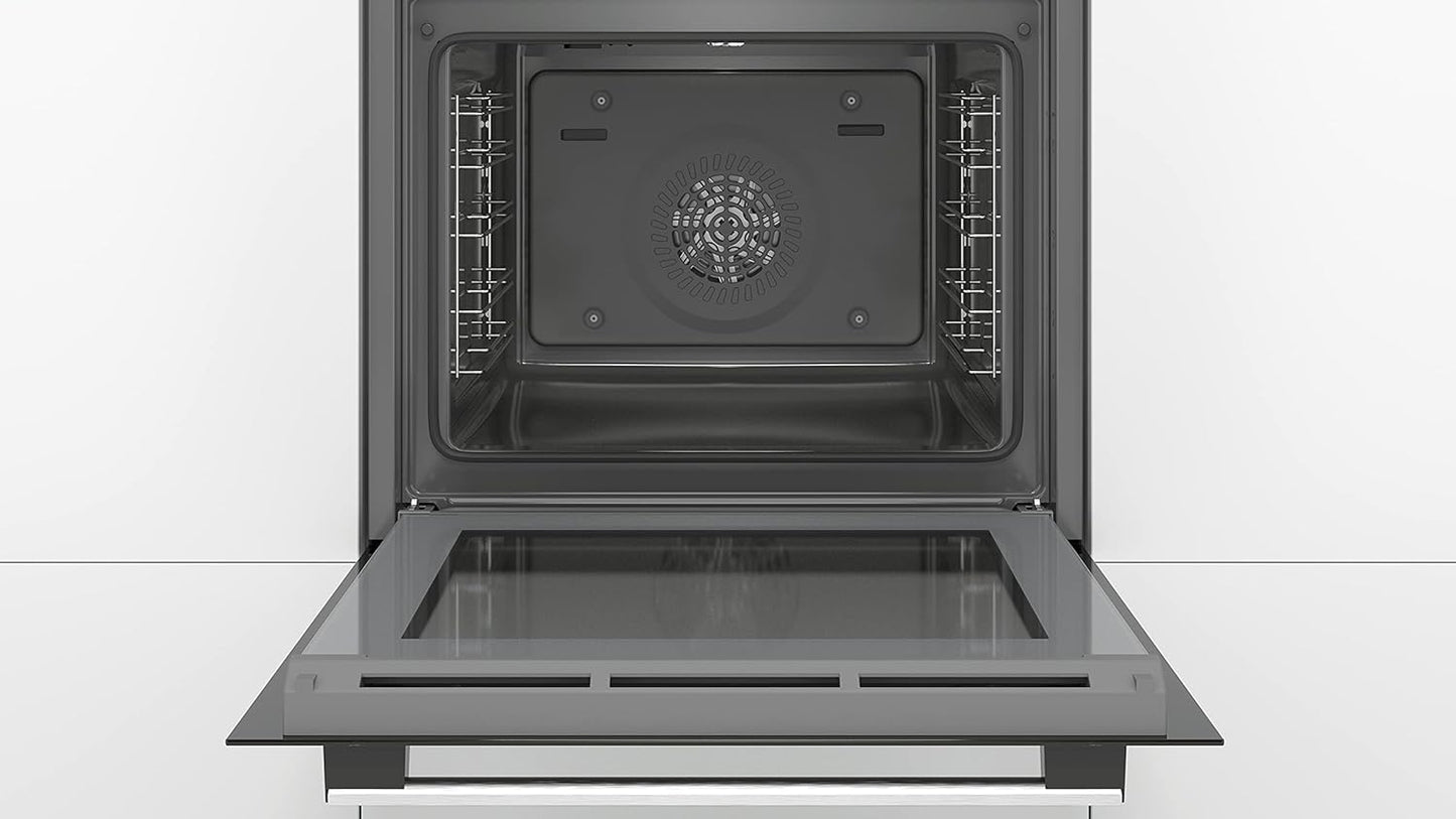 HBA534BR0 Four Intégrable Série 4 - Four Multi-Fonctions - Ecoclean - 3400 W - Grande Capacité De 71L - Noir