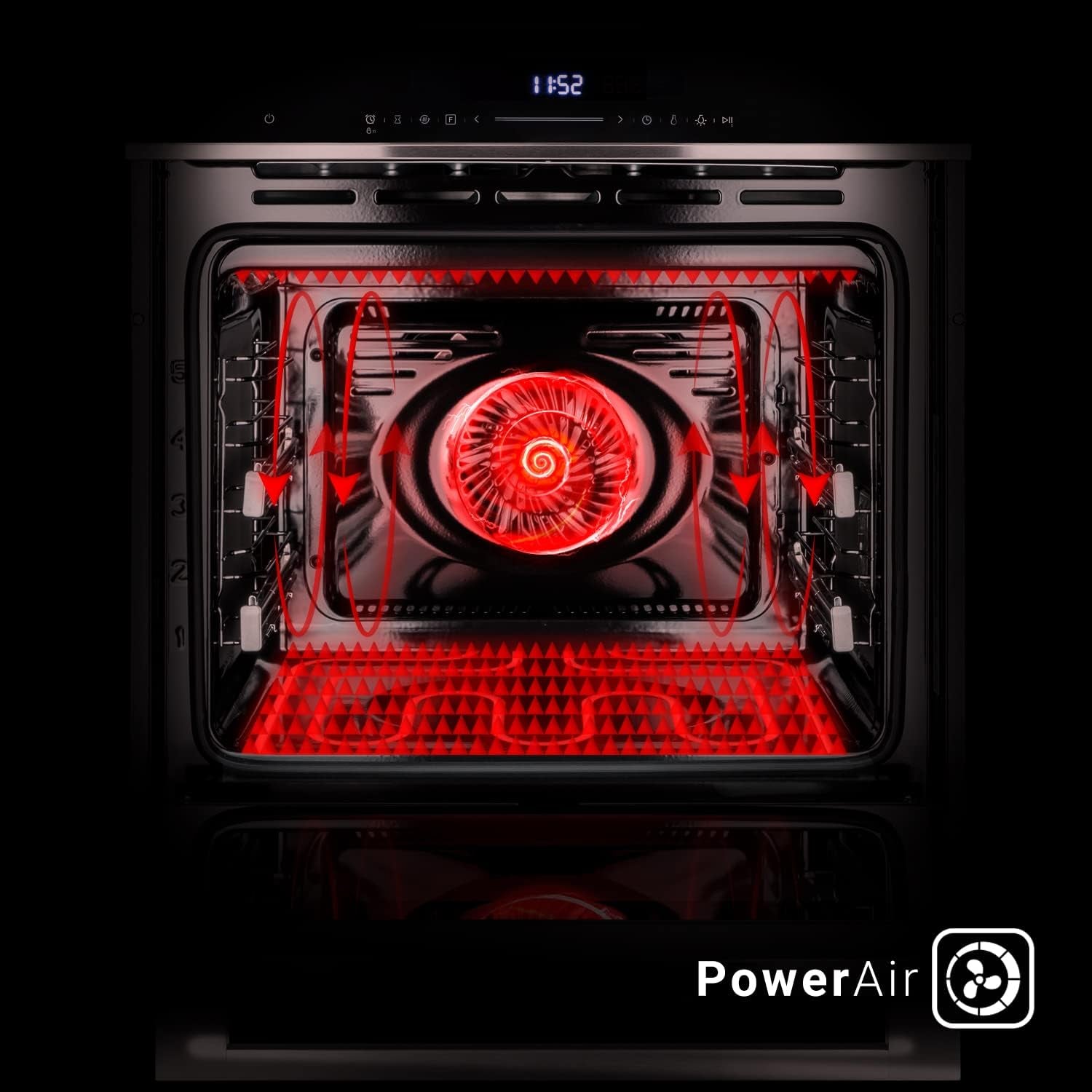 KKT Kolbe/Premium-Four Encastré 60Cm / 72L / 2,9Kw / Catalyse/Nettoyage À La Vapeur/Fonction Pizza/Air Chaud / EB8017ED