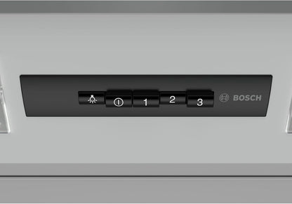 Bosch DEM66AC00 Série 2 - Hotte Escamotable | 60 Cm, Argenté, Eclairage LED