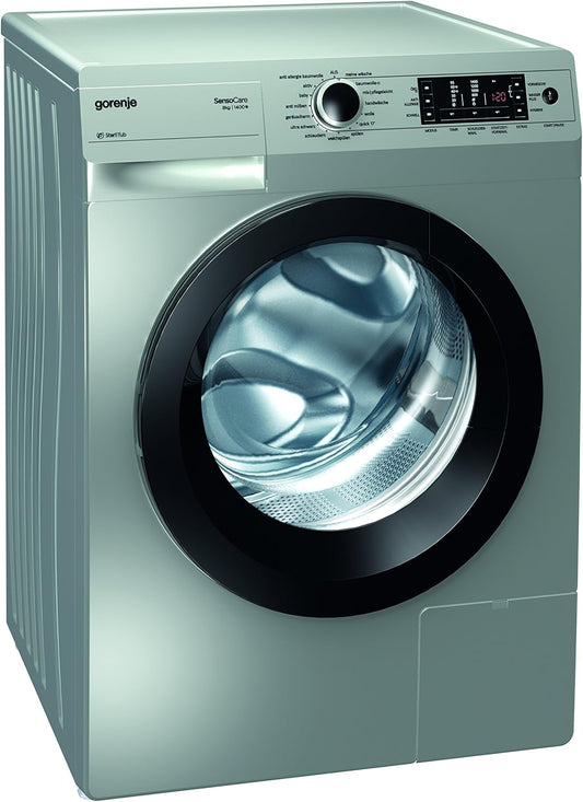 Lave-Linge  FL/A +++ / 192 Kwh/An / 1400 Tr/Min / 8 Kg / 10340 Litres/An/Total Aquastop/Capteur De Contrôle. Machine À Laver Silber