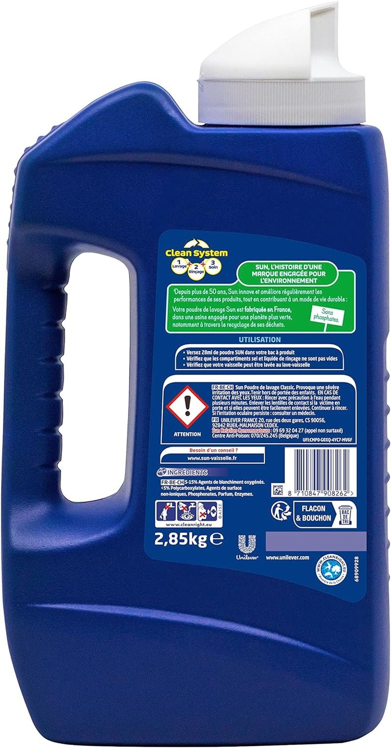 Poudre De Lavage Lave-Vaisselle Classic 90 Lavages