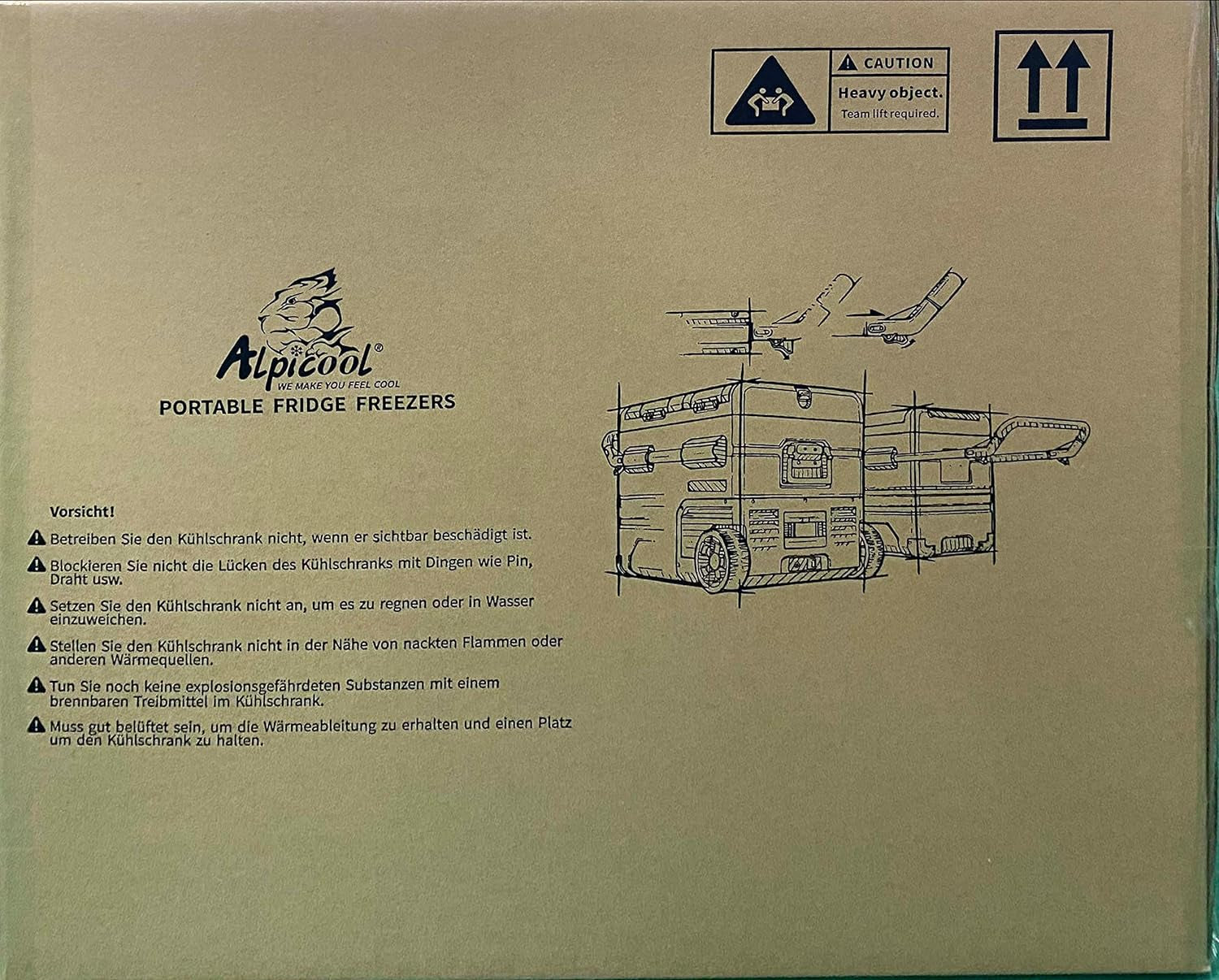 TAW55 Glaciere Portable Réfrigérateur Voiture 55 Liter Camping Congélateur 12/24V Mini Frigo Pour Maison, Bureau Ou Pique-Nique En Plein Air/ -20 À 20℃