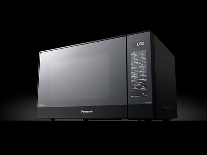 NN-GT46KBSUG Four À Micro-Ondes Et Gril Avec Plateau Tournant, 31 Litres, Aacier Inoxydable, 1000 W, Grill 1100 W, 24 Programmes Auto, Écran LCD, Capteur Genius, Menu Junior, Noir