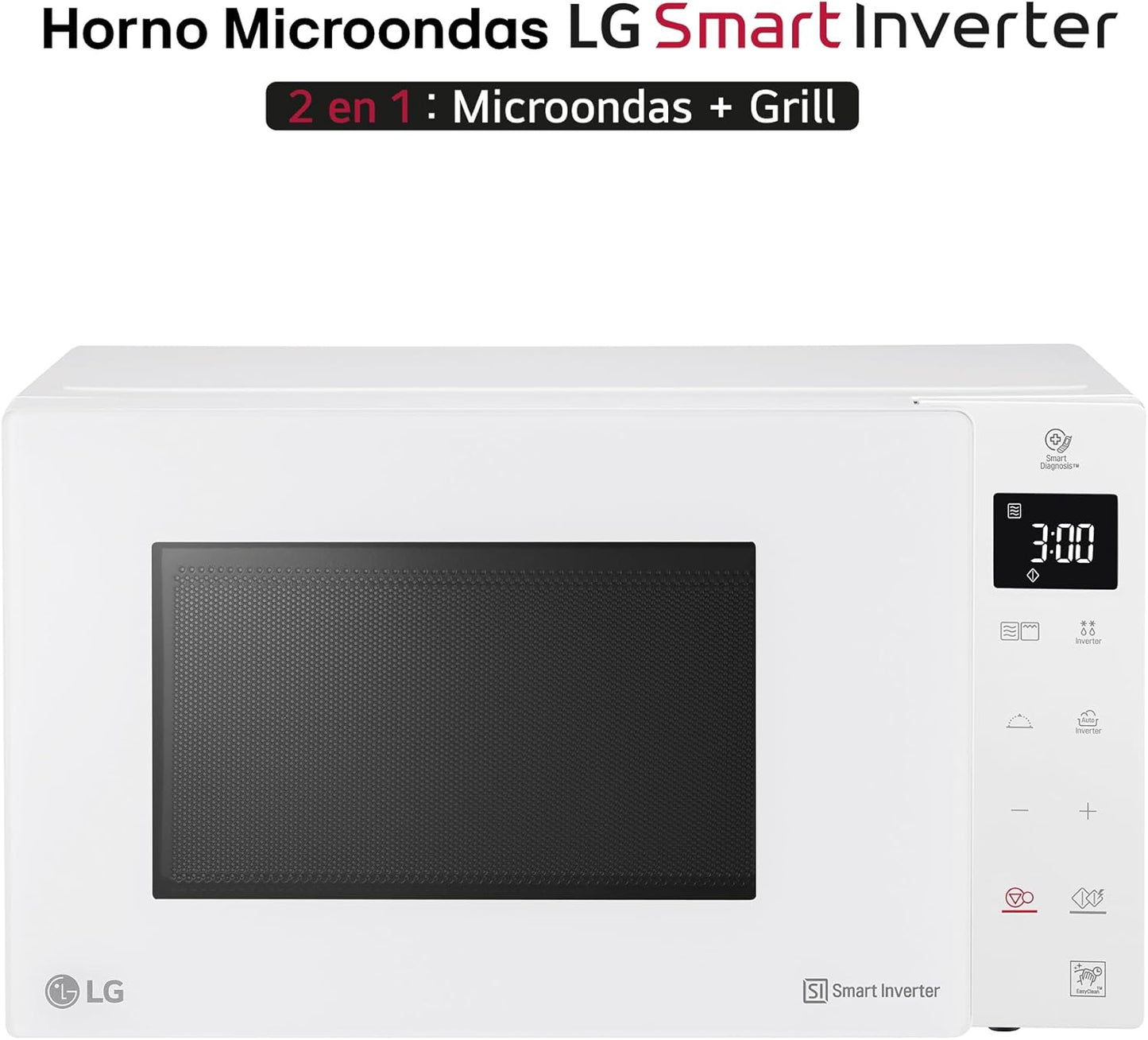 - Micro-Ondes Grill Smart Inverter Blanc