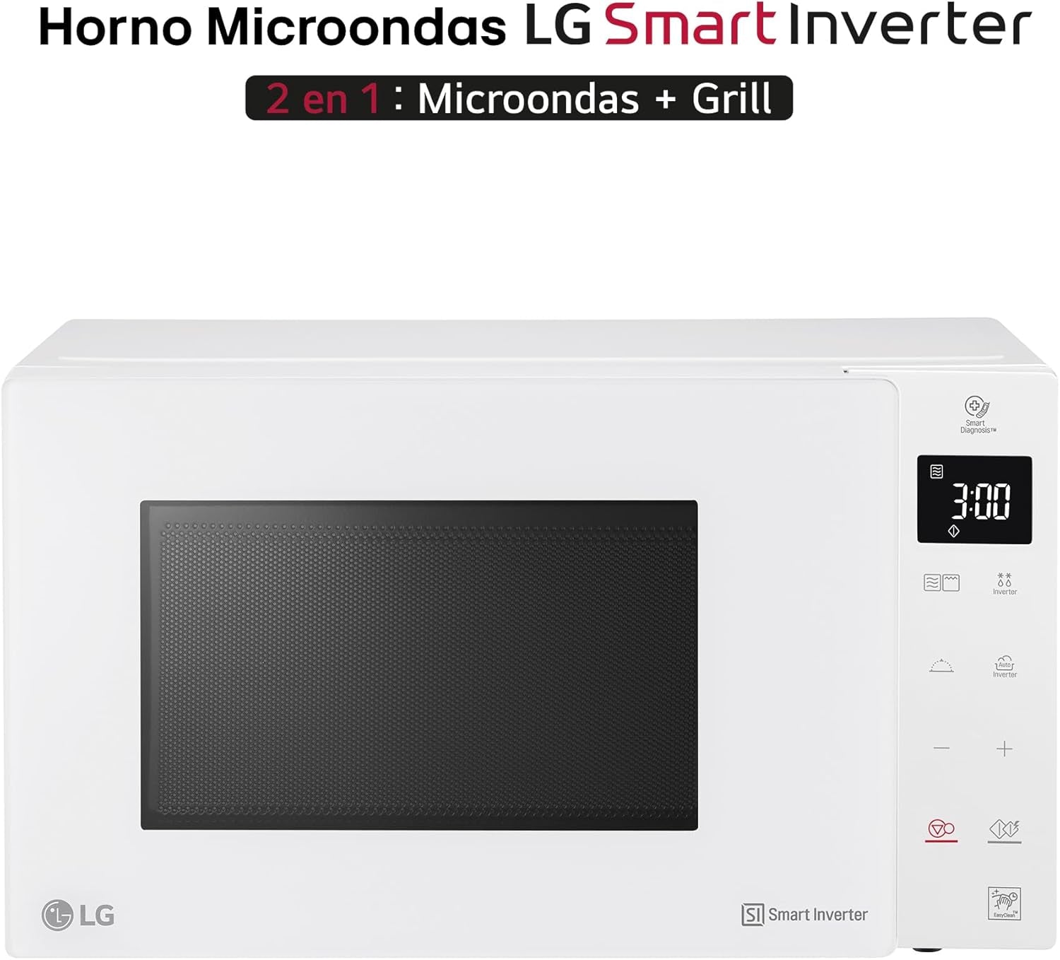 - Micro-Ondes Grill Smart Inverter Blanc